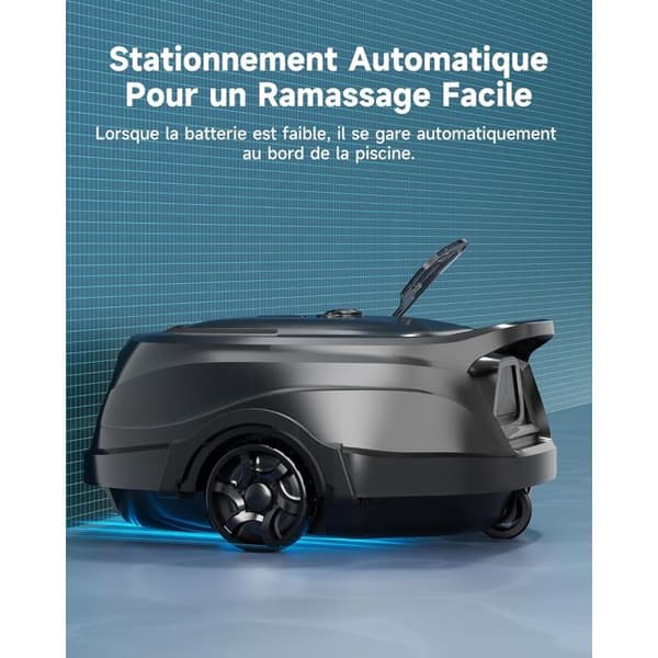 Trådlös poolrobot Wybot A1 - Bottenrengöring, Lång batteritid