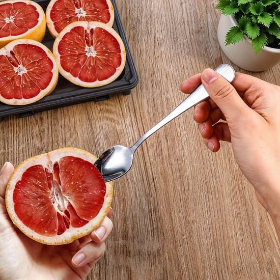 Grapefrugtske og Grapefrugtkniv Sæt - 3 Dele - Rustfrit Stål