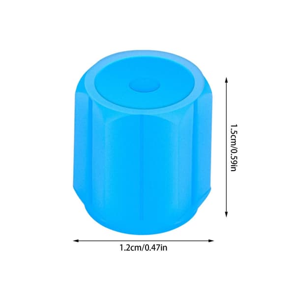 Universella fluorescerande däckventilkåpor (4-pack)