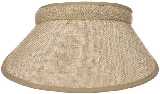 Solhatt - Solkeps - Solhatt - Unisex - Tykfoder - En storlek passar alla - Brun
