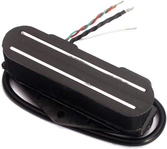 Dubbelspolig pickup för TL Strat Squier Tele gitarr, svart