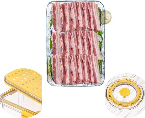 Förseglad förvaringsbehållare för bacon och pålägg med lock, 1-pack