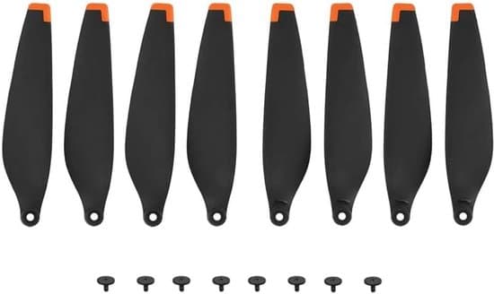 Til DJI Mini 3 Pro droner – 8-delt sæt af 6030F støjsvage quick-release propeller (orange, 8 stk.) (drone tilbehør)
