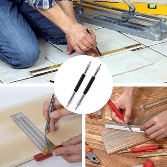 2-pack silver DIY handgravyr-/textpenna
