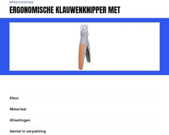 - Ergonomiske LED-belyste negleklippere til kæledyr