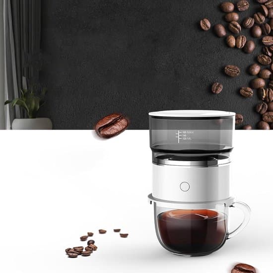Bärbar droppkaffemaskin - Vit