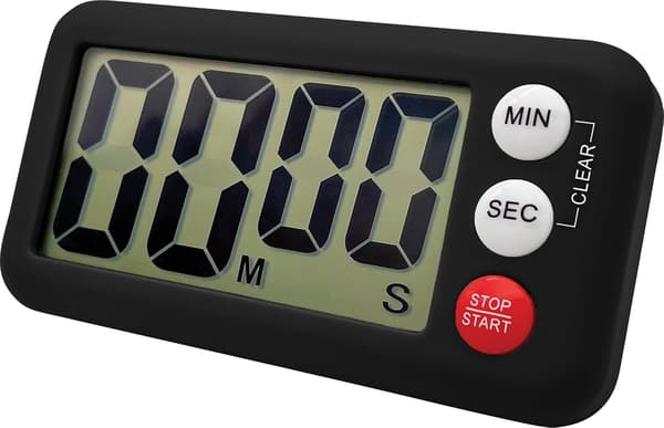 Sort magnetisk digital klasseværelsestimer