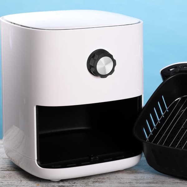 Udskiftningsknapper til airfryer - tyndere knapper - 2-pak - sort