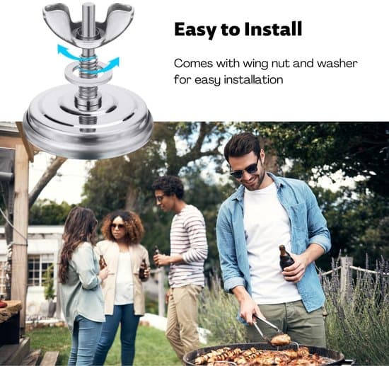 Kolgrill & Rök Högtemperatur Barometer Termometer, 50-600℃