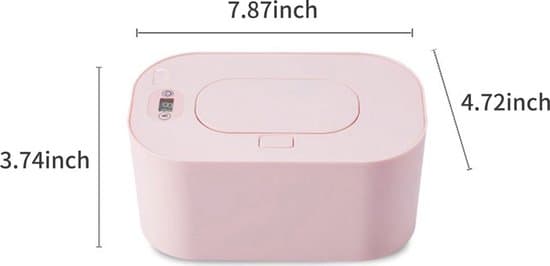 USB-driven blöjvärmare med 3 värmeinställningar, stor kapacitet