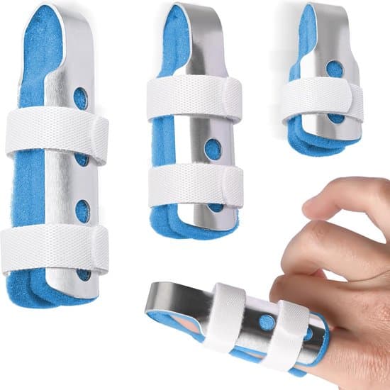 3 fingerbøjler, Stacksche bøjle til mellem-, lille-, ringfinger, børnepegefingerbøjle