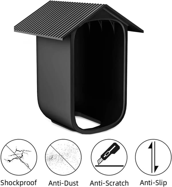 2-pack skyddande silikonfodral för EufyCam 2C / 2C Pro utomhussäkerhetskameror