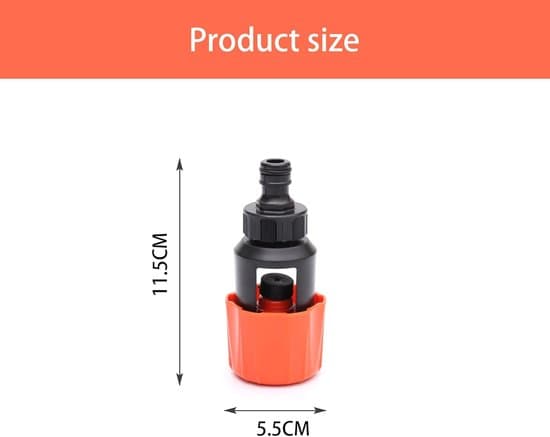 2-pack universell köks-/trädgårdskran-till-slangadapter