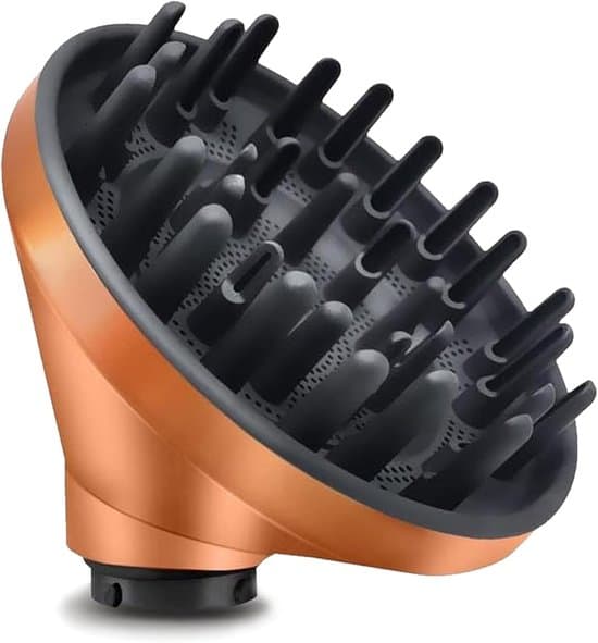 Gul diffusormunstycke för Dyson Airwrap Stylers HS05/HS01