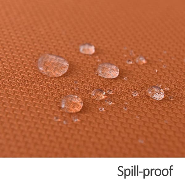 Rektangulär texturerad duk, vattentät, spillsäker, skrynkelresistent, 120*170cm - Orange