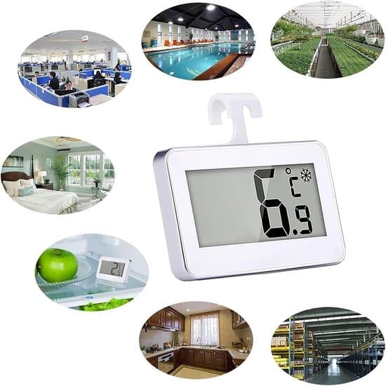 2-pack digital kyl/frys termometer - med LCD-display