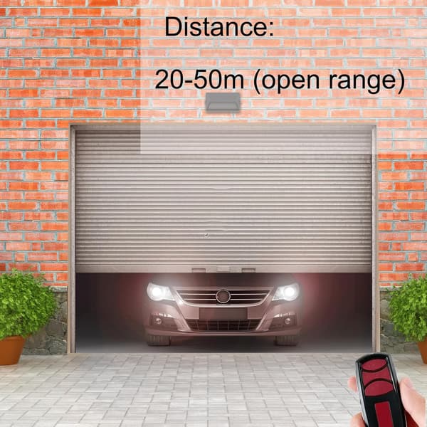 2-pack fjärrkontroller, kompatibla med Liftmaster fjärrkontroll E960M/E950M E945M/E943M/E940M garageportsfjärrkontroller