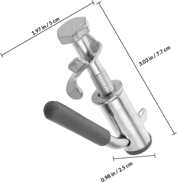 1 quick-release cykelsadelpindsklemme