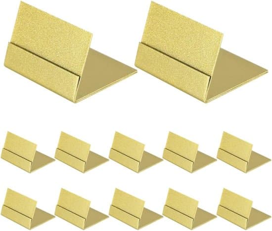 12-pack skrivbordsvisitkortshållare/displaybricka