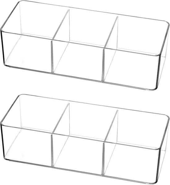 Akryl Teepose Organizer - Teepose Organizer - 2-pak