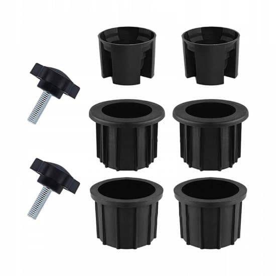 8-delt parasolfodadapter sæt - 32, 38, 48 mm - Udskiftningsdele til terrasse/balkon