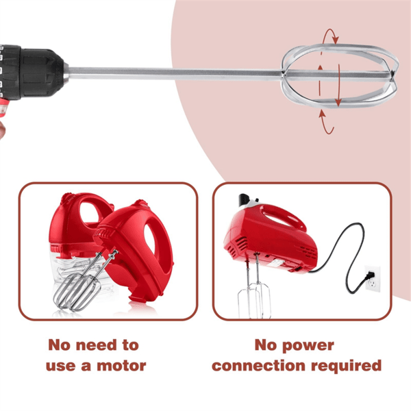 Handmixer, standard handborr, köttkvarn, äggvisp