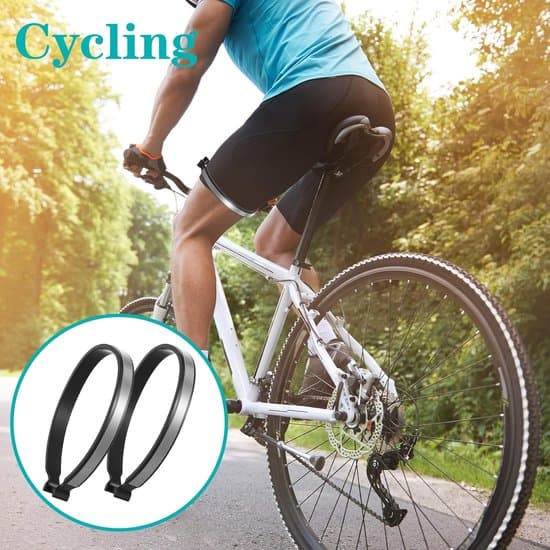 4-pak universelle reflekterende cykelbukseclips (grå)