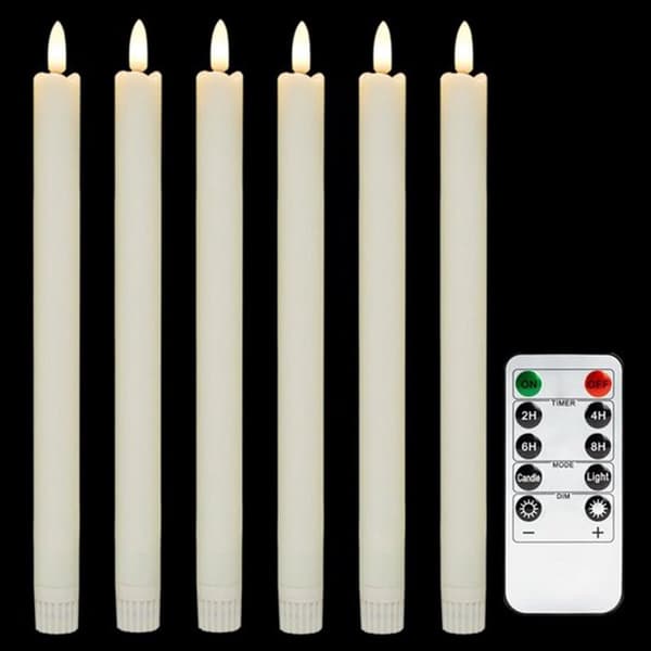 6 LED-lys - Lys - Dynamiske Flamme-lys