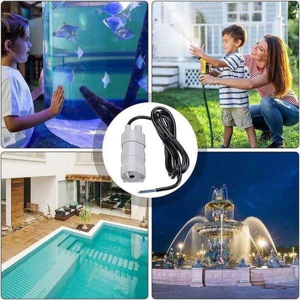 Dränkbara pumpar, 12V DC högflödesvattenpumpar, sötvattenpumpar, släpvagnsmonterade båtpumpar, dammpumpar