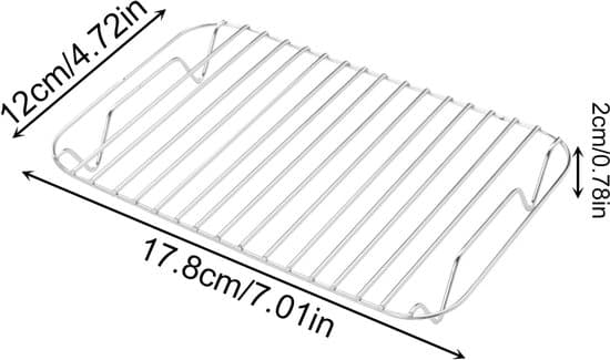 Grillrist - Non-stick - Rustfrit stål