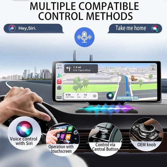 Trådlös CarPlay-adapter för iPhone/Android, plug and play