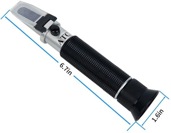 Sackarimeter - 0-32% Brix Refraktometer - Bärbar Sackarimeter Refraktometer