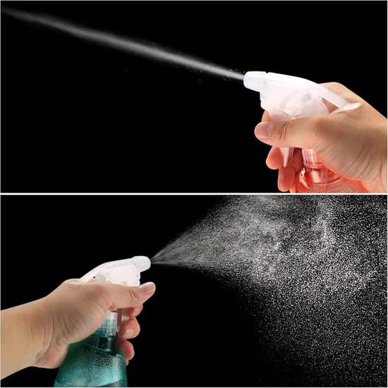 Sprayflaskor (2-pack, 8,5x22cm, 500ml) – Plastpumpflaskor för växter, trädgårdsarbete och hårvård