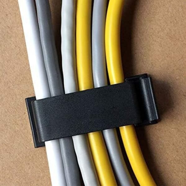 50 elektroniska kabelklämmor