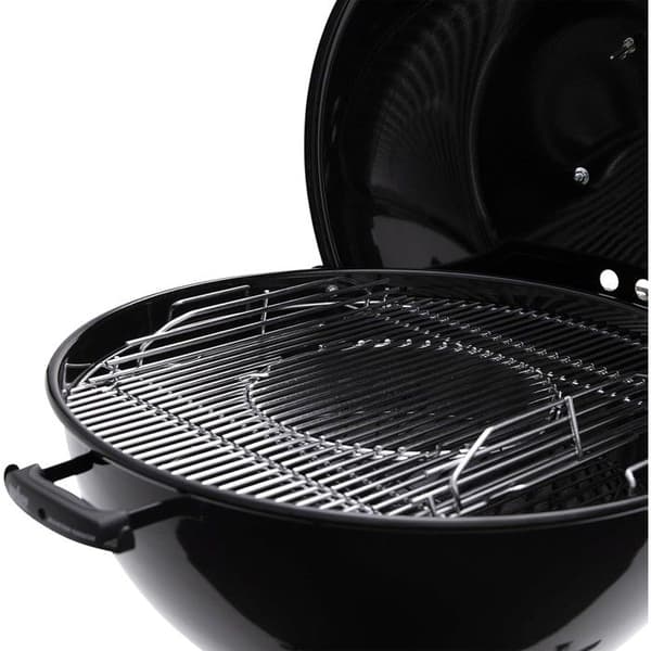 Bærbar rund BBQ-grill i rustfrit stål - 4,5 cm