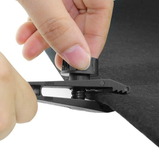 10-pack smarta tält- och markisvävklämmor - svart