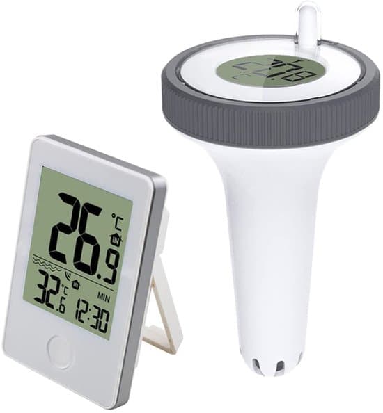 Digital Pooltermometer - Wi-Fi - LCD-skærm - IPX7