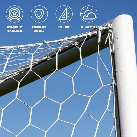 Fodboldmålnet, sportsmålnet erstatningsnet – 2,4*1,8 meter