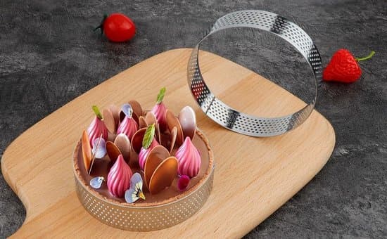 Bageforme, 10-delt sæt, 8 cm bageforme, 8x2 cm, rustfrit stål, sølv, non-stick mousse kage ringforme, perforerede kageforme, bagværk
