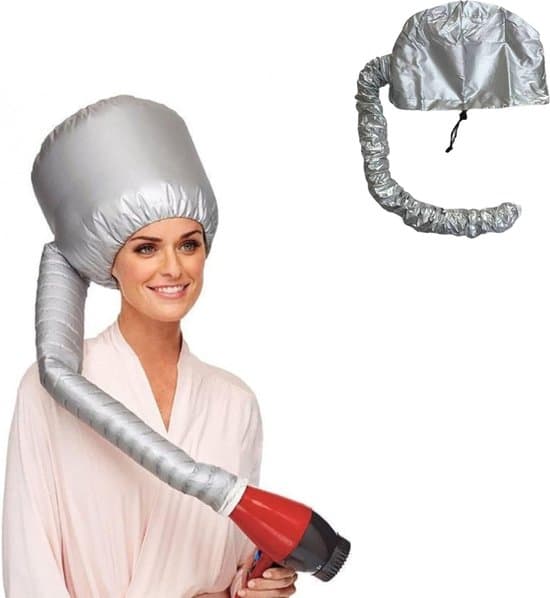Hårtørrerhætte - Hårtørrerhætte - Grå - Et must-have til perfekt hår!
