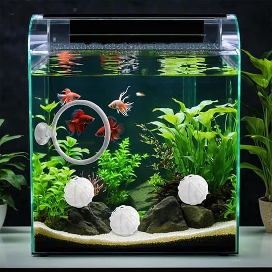 Akvariefoderringar - 5-delat set - Flytande akvariefoderringar - Bettafiskträningsringar - Akvarium - Foderautomater - Akvarietillbehör