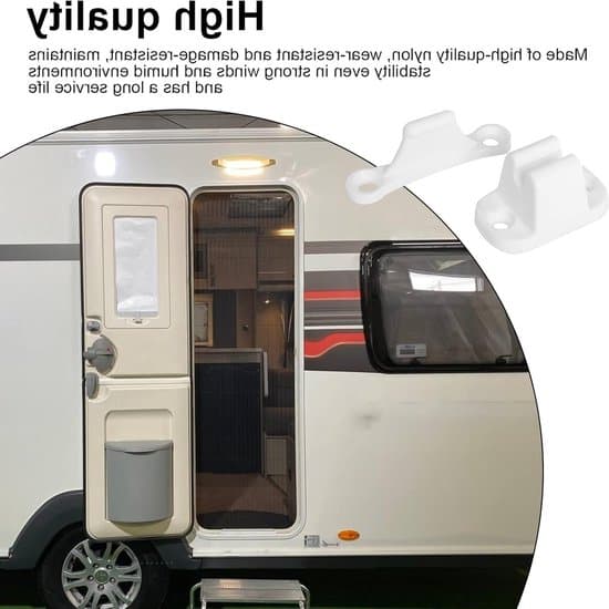 2-pack dörrstopp i plast för husbil och husvagn