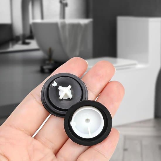 2 stk. toiletskyllegummipakninger – Membran, sideindløb, til skyllevedligeholdelse