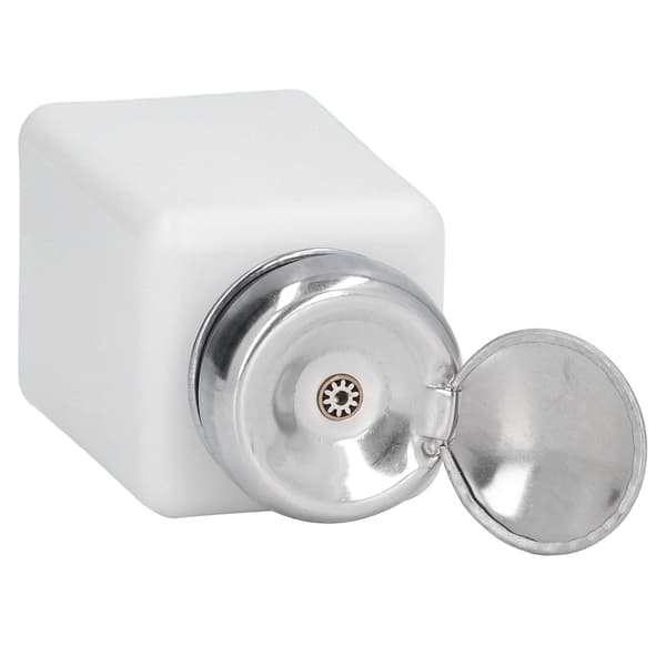 Fire 200 ml trykknap væskedispenseringspumpeflasker, antistatisk opløsningsmiddeldispenser