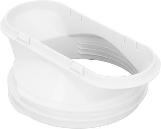 Afløbsslangefitting til aircondition, 150 mm diameter til bærbare AC-systemer.