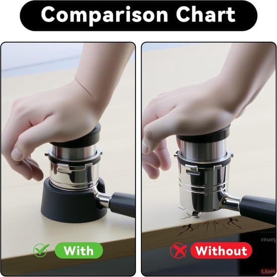 Hygiejnisk silikone kaffetamper - Tamperbase - Ninja