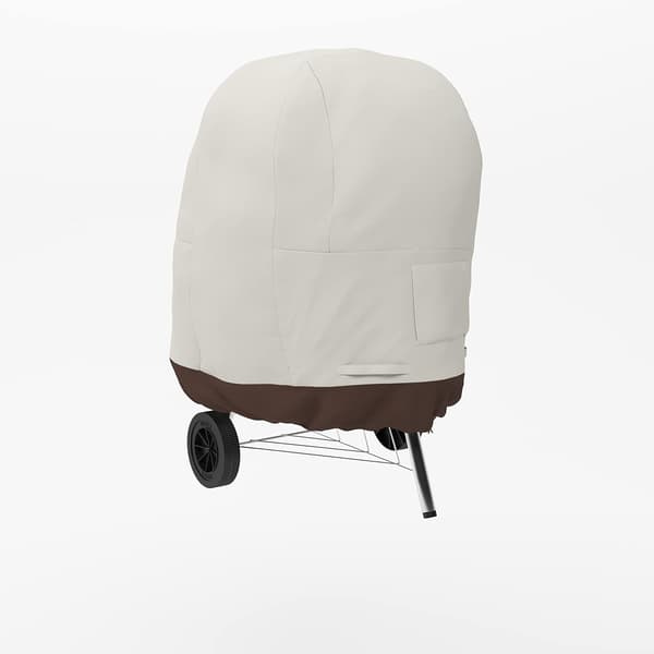 Amazon Basic kulgrillovertræk, 67 cm i diameter, hvid.