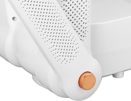 Elektrisk skotørrer med timerfunktion og foldbare 4 støvlestativer