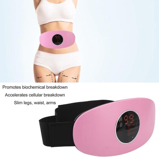 Massage Slankebælte, trådløs elektrisk fedtforbrænder og mavemassager