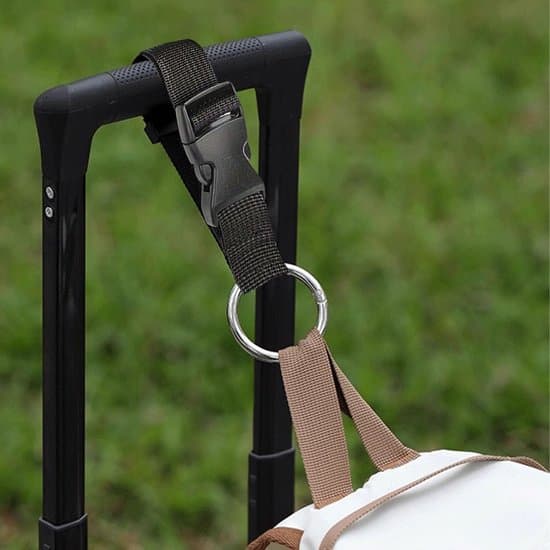 Justerbara bagageremmar - 4-pack - Bärbara